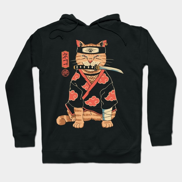 A Cat Suki Hoodie by Vincent Trinidad Art